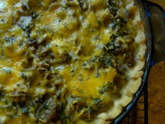 Sausage Cheddar Quiche Recipe
