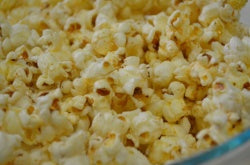 Sweet and Spicy Coconut Popcorn