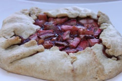 Strawberry Rhubarb Galette Recipe